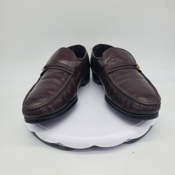 Florsheim Shoe Men's 11 D Riva Moc Toe Bit Loafers - Picture 2 of 9